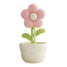 Humidificateur de bureau en forme de fleur – Humidificateur ultrasonique USB compact et silencieux pour la chambre, le bureau et la décoration