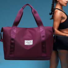 Expandable Gym Duffle Bag – Large, Lightweight Travel & Sports Tote for Men/Women, Compatible with Gym & Weekend Trips