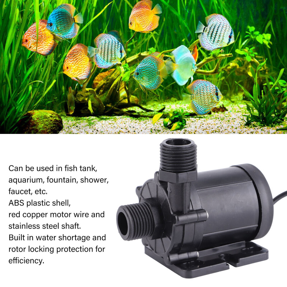 DC12V 30W Brushless Booster Pump 800L/H