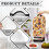 Cake and Dessert Pattern Design 1Set Mixer Cover Polyester Durable for Friends 4