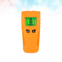 FRCOLOR Handheld Metal Electric Wire Detector 3-in-1 Multi Scanner Wall Scanner Detector Metal Sensor Studs Voltage Live Wire Detector (Orange)