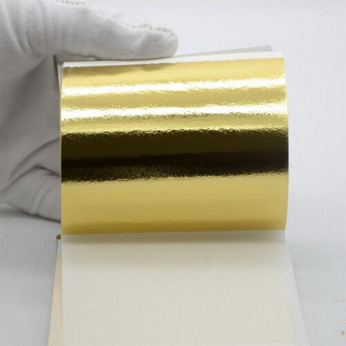 Gold Leaf Foil Sheets 24K Pure 100 PCS 2