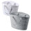 Hollow Design Bathroom Basket Assorted Color Portable for Various Items 2Pcs 8