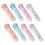 Gommes à crayons animaux, design esthétique, blanches, lot de 8 1