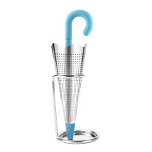 Reusable Stainless Steel Tea Infuser with Drip Tray & Silicone Lid – Compatible with Cups, Mugs, Teapots