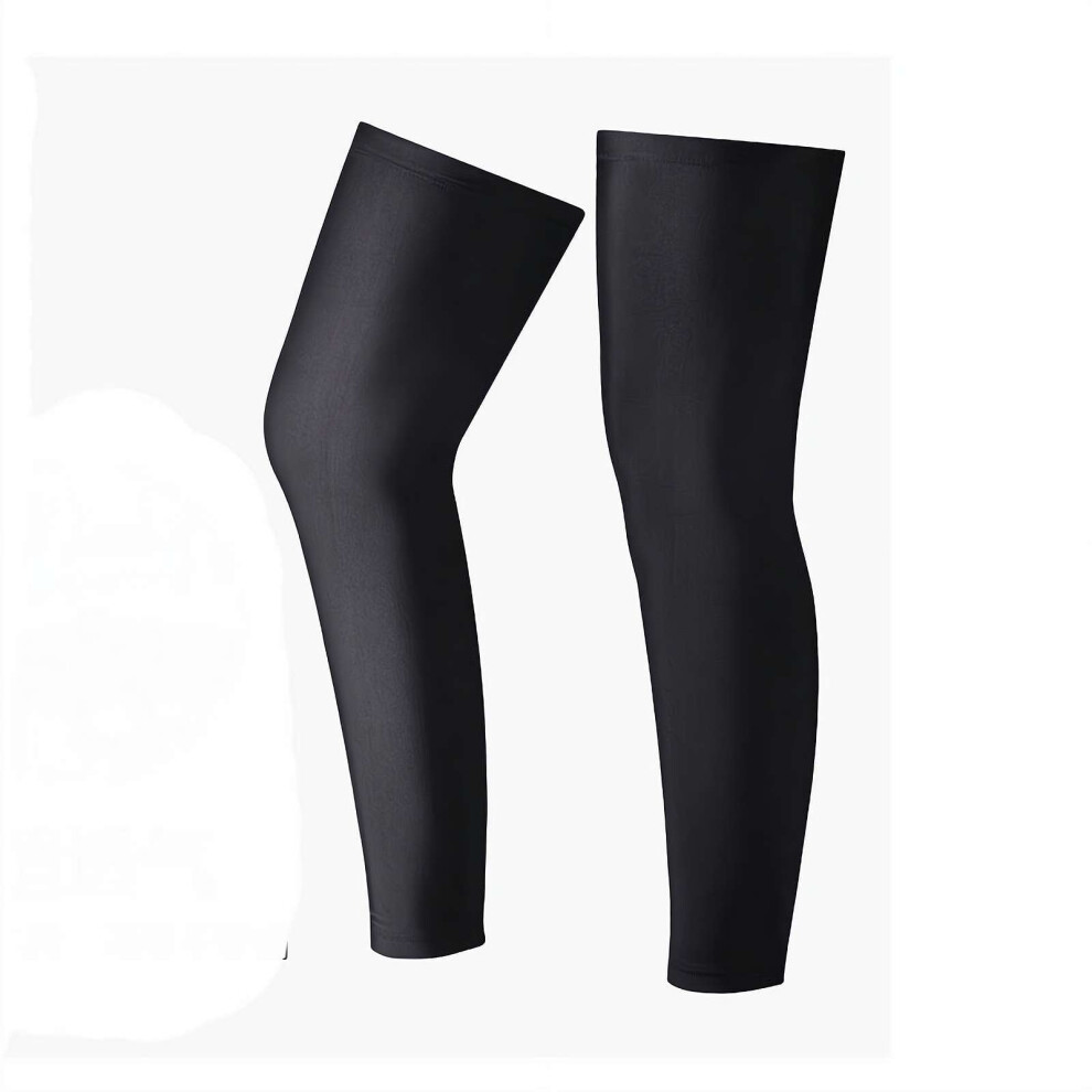 1 Pair Summer Cycling Running Legs Sleeve, Compression Leg Sleeves Outdoor Sports Quick Dry Sport Gear for Cycling, Running, and Basketball