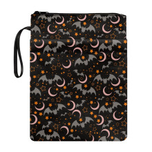 Book Sleeve Protector Book Cover Carrying Case Polyester Fabric Handle Book Organzoer Holder with Waterproof Book Organzier Holder