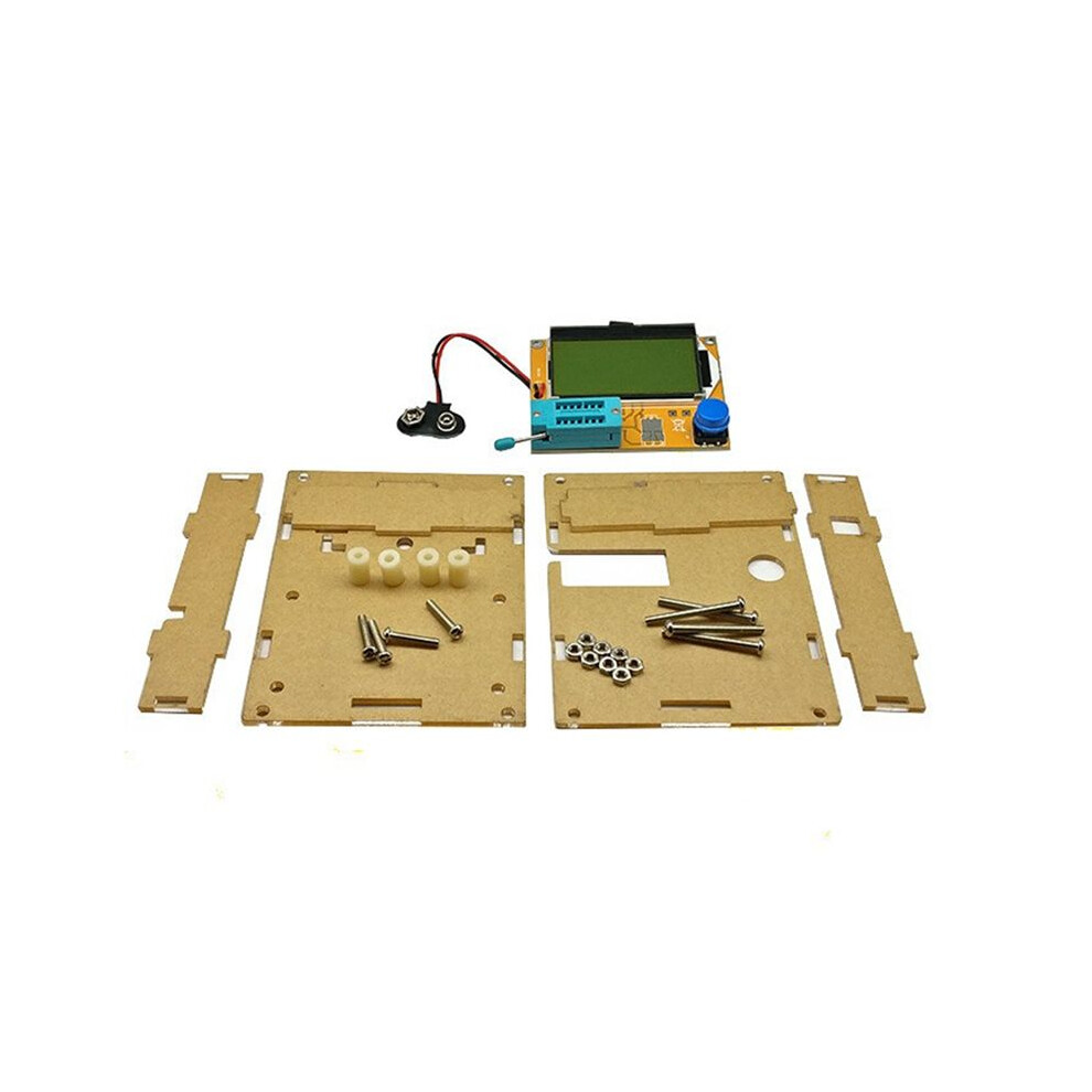 T4 Esr Meter Transistor Tester Diode Triode Capacitance Scr Inductance Multimeter Tools With Case 6032383934799
