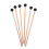 6 Pcs Solid Wood Drumsticks for Percussion Instruments Cymbals Xylophone Keyboard 1