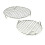 2Pcs Round Cooling Rack for Baking Sheet for Versatile Cooking Rack Steamer Rack BBQ 1
