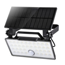 Solar Light Outdoor Portable Solar Camping Light Work Light Solar Wall Light IP65 Waterproof 1000 Lumen for Porch Garden
