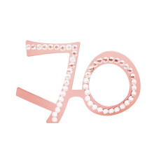 Birthday Glasses, Novelty Eyewear, Happy Birthday Eyeglasses Rhinestones Eye Glasses for Party Favors, Adults Kids, Celebration, Wedding, Carnival 70
