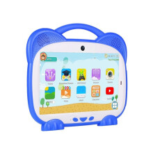 7 Inch Kids Tablet Quad Core 1+8G Dual Card WiFi Android 7.0 Tablets for Study Education Kids Gift Kids Software,