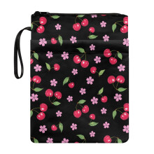 Book Cover Sleeve for Women, Church Bible Bag, Waterproof, Reusable for Textbook Classroom Classmate Students