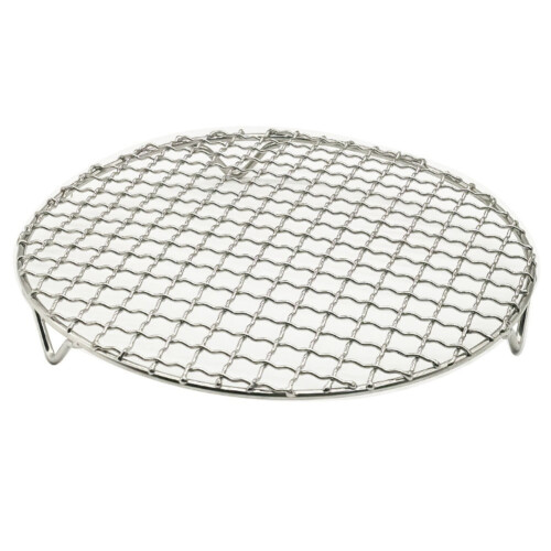 2Pcs Round Cooling Rack for Baking Sheet for Versatile Cooking Rack Steamer Rack BBQ 1