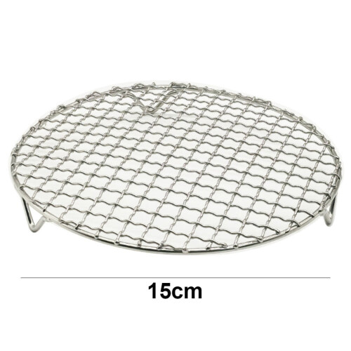 2Pcs Round Cooling Rack for Baking Sheet for Versatile Cooking Rack Steamer Rack BBQ 2