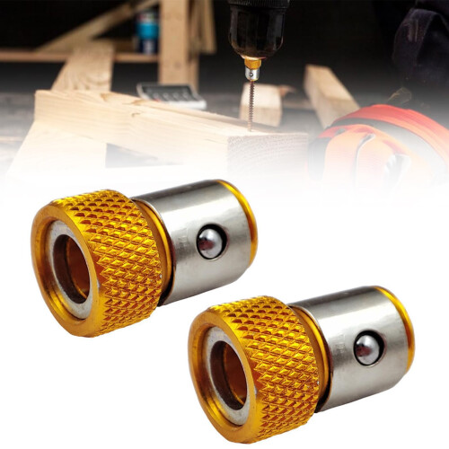 Magnetic Screwdriver Head Ring, Upgraded Magnetizer for Hex Screwdrivers & Power Bits – Multipack Compatible with Standard Bits