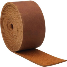 72" Genuine Top Grain Crazy Horse Leather Strap, 1.5" Wide, 1.8mm Thick Flat Cowhide Cord for Crafts & Jewelry – Compatible with Leathercraft Tools