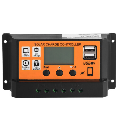 12V24V Solcellegenerator Panelregulator PWM Ladecontroller Celle