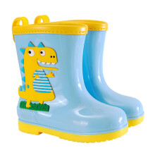 Rain Boots for Kids Girls Raincoat Animal Toys Hunter Child Blue