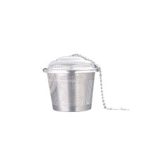 304 Stainless Steel Seasoning Filter Sphere Kitchen Strainer for Loose Leaf Tea Spices and Herbs Large Strainer