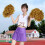 Reusable Cheerleading Pompoms 30cm Plastic Flash Effect Ball 4