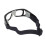 Adjustable Sport Goggles for Kids, Impact-Resistant PC Frame, Black 1