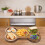 Solid Wood Bone-Shape Dog Bowl Dinner Plate - Durable Bread Bowl for Pet Feeding, 7.5"x4.13" 4