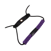 Nylon Bow Archery Wrist Sling Adjustable Purple for Hunting Shooting
