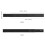 Ankle Cable Straps Nylon 2Pcs 11.8X0.98X0.24in 5