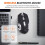 Mouse Wireless Silenzioso USB Ricaricabile per Computer da Gioco Mouse  Ricaricabile per PC e Laptop Nero 2