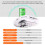 Silent Wireless Mouse USB Rechargeable Gaming Computer Rechargeable  Mouse for PC and Laptop White 6