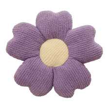 Cloud Flower-Shaped Hold Pillow – Soft Textured Decorative Cushion, Multi-Functional for Seat, Floor Mat, Tatami, Bay Window, Office & Bedroom