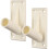 Flagpole Bracket Plastic Beige for Garden Flags Easy Install 2Pcs 4