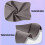 Quick-Dry Hooded Changing Robe for Kids, 60x60cm 4