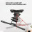 TV Wall Mount Bracket 360 degree Rotation and 90degree Vertical Movement 7