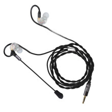 Lightweight Gaming Earbuds with Microphone, 3.5mm, White