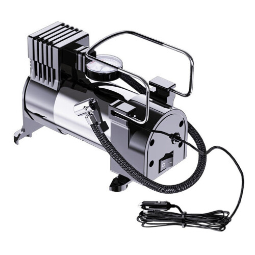 12V Portable Tire Inflator with Mechanical Gauge 1