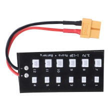 JSTPH2.0 scheda di ricarica LiPo 1S/2S, 1,5 A, Nero