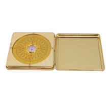 Feng Shui Luo Pan Compass with Flip Cover Iron Material for Home & Property Use