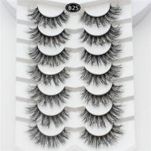 Eyelashes False Eyelashes Lashes 5 Pairs Soft Volume Eyelashes Packs for Dramatic