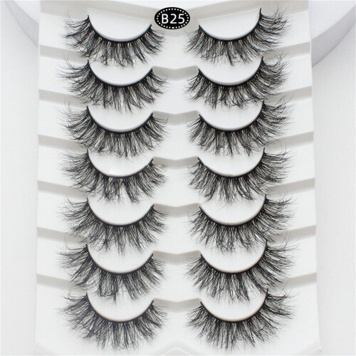 Eyelashes False Eyelashes Lashes 5 Pairs Soft Volume Eyelashes Packs for Dramatic