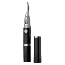 2 in 1 Beauty Tool Convenient Ladies' Electric Eyebrow Shaping Tool Heating Eyelash Curler Delicate Face Hair Trimmer