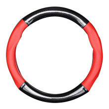 Anti-Slip Breathable Steering Wheel Cover, Universal Fit for Honda Crider, Accord, CR-V, Civic, Vezel, Fit, Envix, HR-V, City – Red
