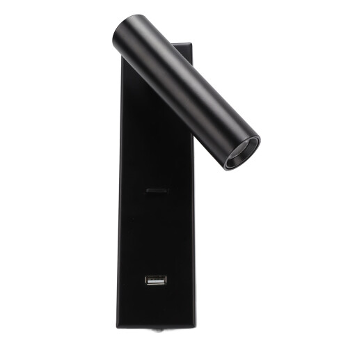 LED-væglæselampe i sort aluminiumslegering 1