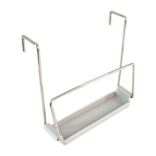 Stainless Steel Slow Cooker Lid Holder with Silicone Sink – Hand-Free Rack Compatible with Most Crock Pots, Keeps Countertops Clean