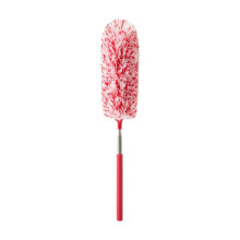 Extendable Feather Duster, 13"-31", Washable Microfiber Hand Duster for Office, Car, Computer, AC – Compatible with Red