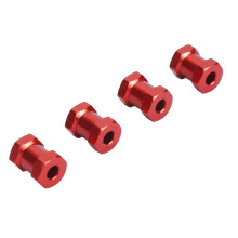 Fernsteuerfahrzeug 12mm Hex-Raddistanzen 4 Stück Rotschalenverlängerungen Kompatibel mit AU