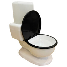 Gravity Water Bowl for Cats 650ml Toilet Shape Water Dispenser Dog Fountain Water Bowl