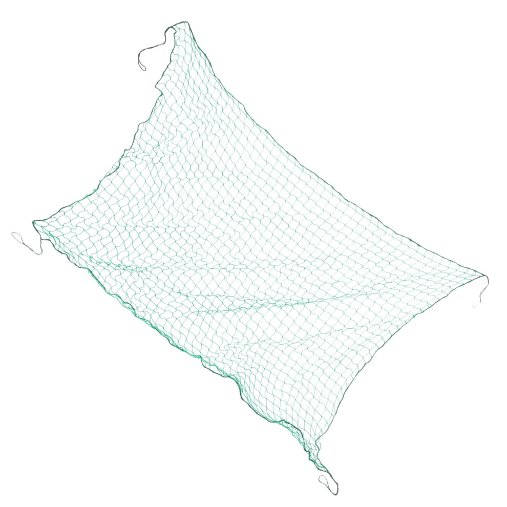 Elastic Mesh Net Heavy Duty Cargo Net With Hooks 1Pack 86.46X58.95x0.59in Green 9009879536079